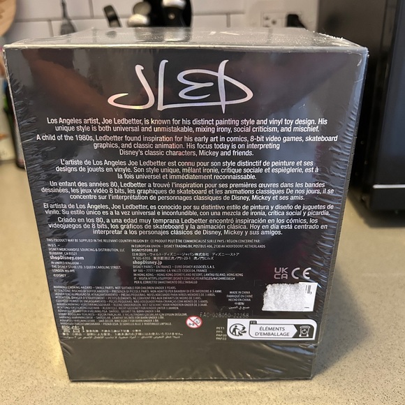 Disney Parks 2023 X Joe Ledbetter JLED Goofy Color Vinyl Figurine LE NEW - Picture 3 of 6